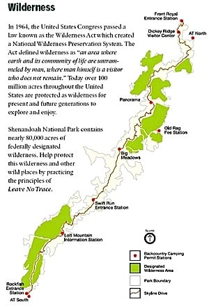 Shenandoah national on sale park camping